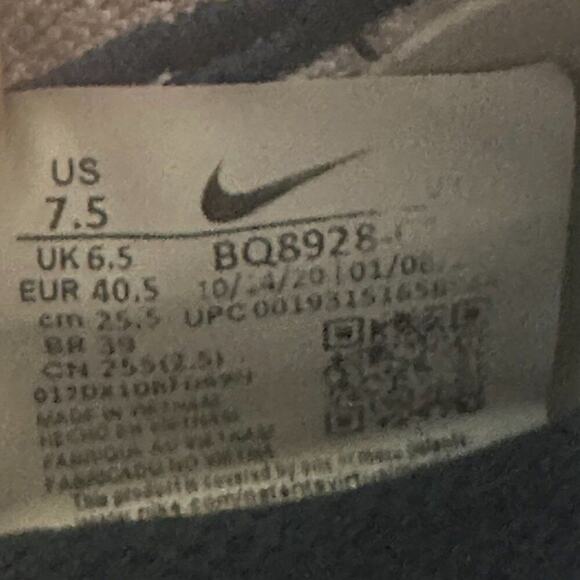 Nike Epic React Flyknit 2 Coastal Blue Vast Grey White BQ8928-015 Running‎ - Picture 5 of 12